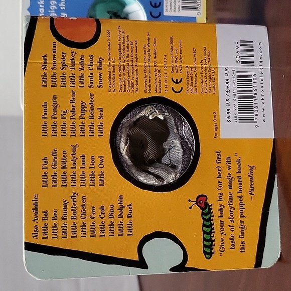 Finger Puppet Board Books Lot of 5 - Picture 8 of 12